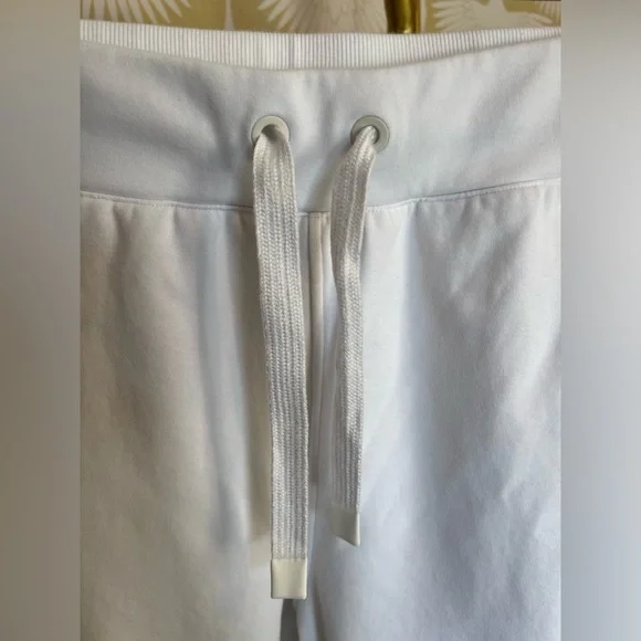 Athleta - White Track Jogger / Sweatpant - Picture 2 of 9